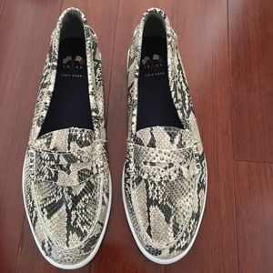 Cole Haan Snakeskin Loafers